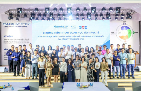 CEO HÀ NỘI THAM QUAN TÂN PHÁT ETEK: HÀNH TRÌNH HỌC TẬP THỰC TẾ VỀ QUẢN TRỊ, VĂN HÓA DOANH NGHIỆP VÀ PHÁT TRIỂN BỀN VỮNG